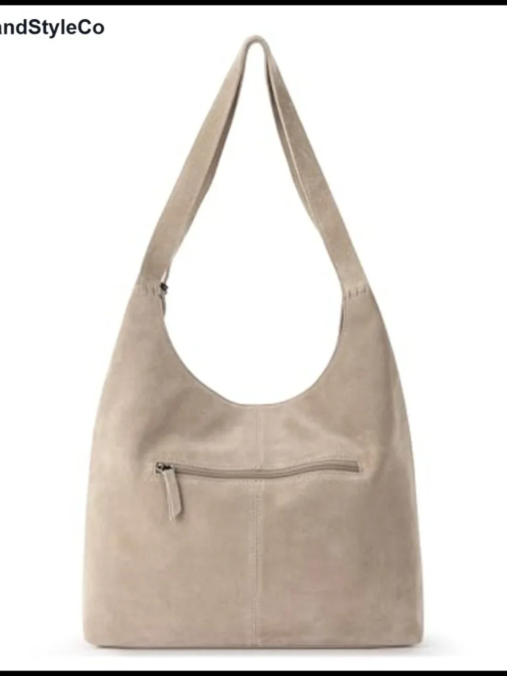 Leather Hobo Bag Double Strap Shoulder Purse Medium Everyday Travel